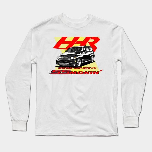 Chevy HHR - "SS - Smokin!" Long Sleeve T-Shirt by RGDesignIT